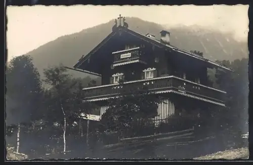 AK Königssee bei Berchtesgaden, Hotel Landhaus Birkenhain Josef Wembacher