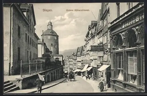 AK Siegen, Untere Kölnerstrasse