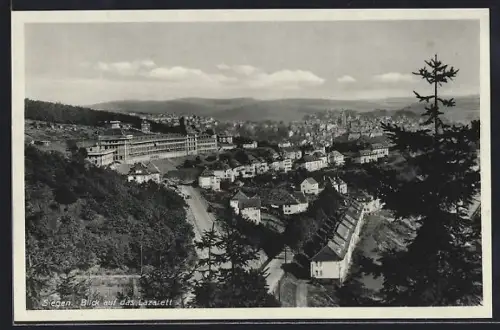 AK Siegen, Blick auf das Lazarett