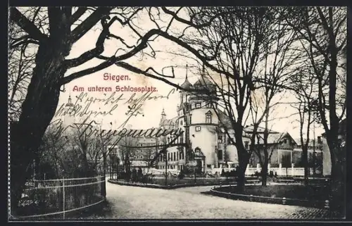 AK Siegen, Am unteren Schlossplatz