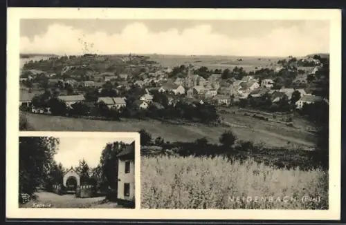 AK Neidenbach /Eifel, Ortsansicht, Kapelle