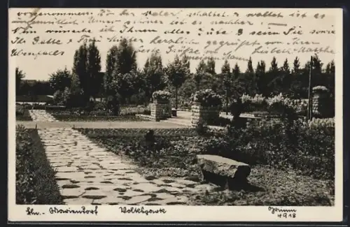 AK Berlin-Mariendorf, Im Volkspark