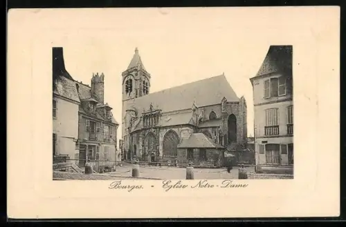 AK Bourges, Église Notre-Dame