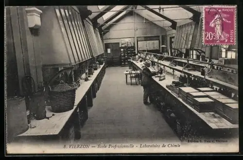 AK Vierzon, École Professionnelle, Laboratoire de Chimie
