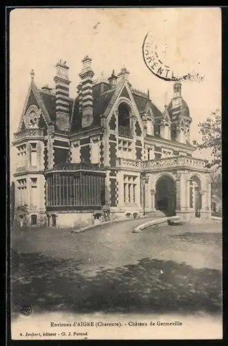 AK Aigre /Charente, Château de Germeville