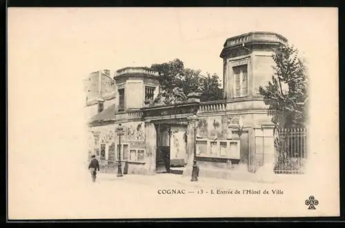AK Cognac, L`Entrée de l`Hôtel de Ville