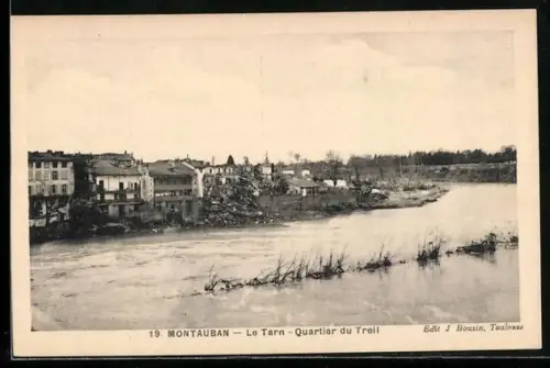 AK Montauban, Le Tarn, Quartier du Treil