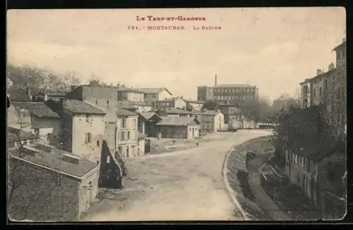 AK Montauban /Tarn-et-Garonne, La Brèche