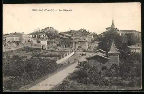 AK Bouillac /T.-et-G., Vue Générale