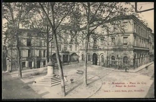 AK Montauban, Place du Coq, Palais de Justice