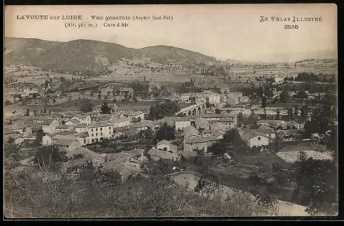 AK Lavoute-sur-Loire, Vue générale, Aspect Sud-Est