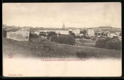 AK St-Didier-la-Seauve /Hte-Loire, Vue générale de la ville et des paysages environnants