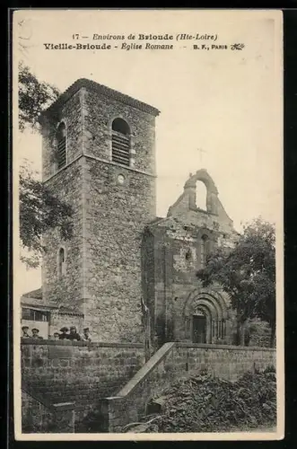 AK Vieille-Brioude, Église Romane