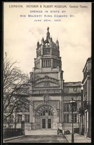 AK London, Victoria & Albert Museum, Central Tower