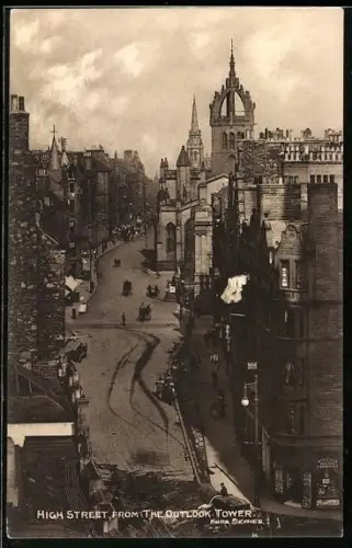 AK London, High Street from the Outlook Tower