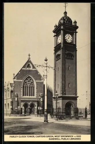 AK West Bromwich, Carters Green, Farley Clock