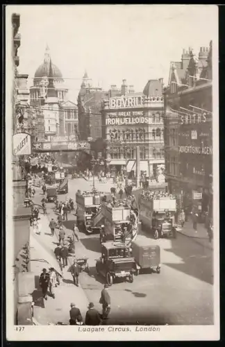 AK London, Ludgate Circus