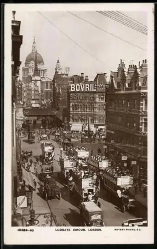 AK London, Ludgate Circus