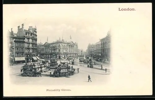 AK London, Piccadilly Circus