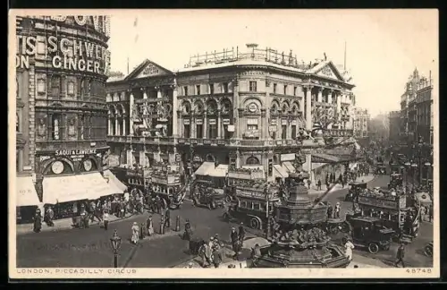 AK London, Piccadilly Circus