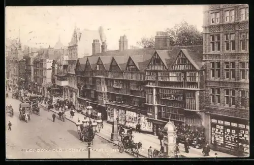 AK London, Holborn, Staple Inn, Old Houses