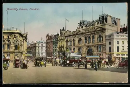 AK London, Piccadilly Circus, Restaurant Echileron