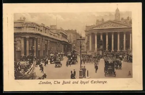 AK London, The Bank and Royal Exchange