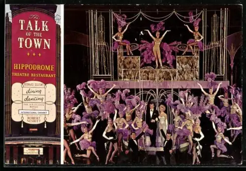 AK London, The Talk of the Town, Theatre Restaurant Hippodrome Corner