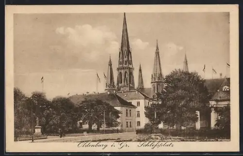 AK Oldenburg i. Gr., Schlossplatz