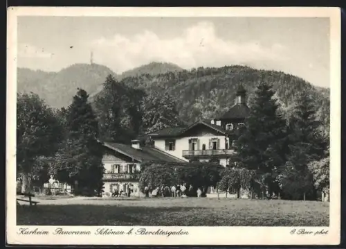 AK Schönau b. Berchtesgaden, Kurheim Panorama