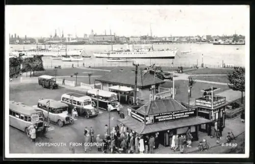 AK Portsmouth, Portsmouth from Gosport, Harbour Station
