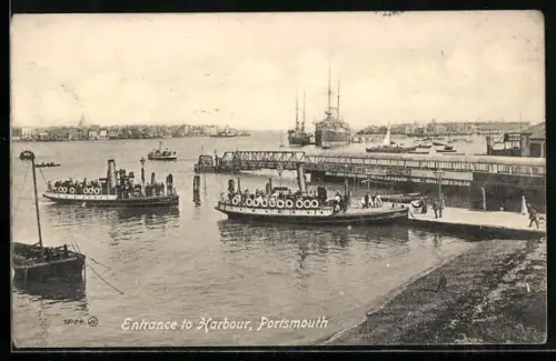 AK Portsmouth, Entrance to Harbour