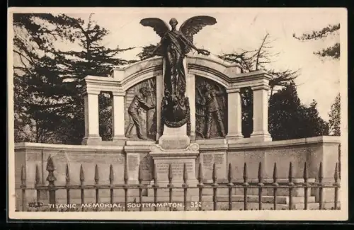 AK Southampton, Titanic Memorial