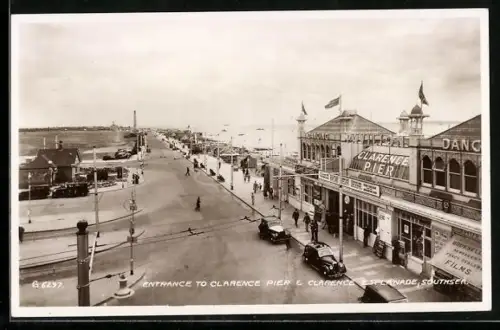 AK Southsea, Entrance to Clarence Pier & Esplanade