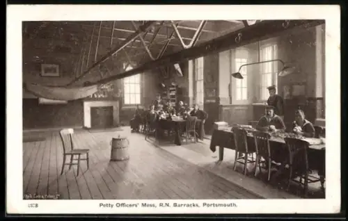 AK Portsmouth, R. N. Barracks, Petty Officer`s Mess