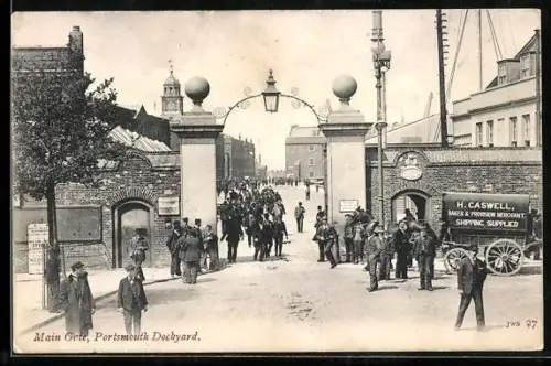 AK Portsmouth, Dockyard, Main Gate