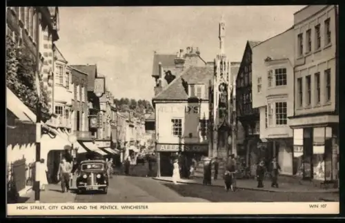 AK Winchester, High Street, City Cross and the Pentice