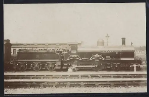 AK Britische Lokomotive Nr. 3266 St. Ives mit Lokomotivführer, englische Eisenbahn