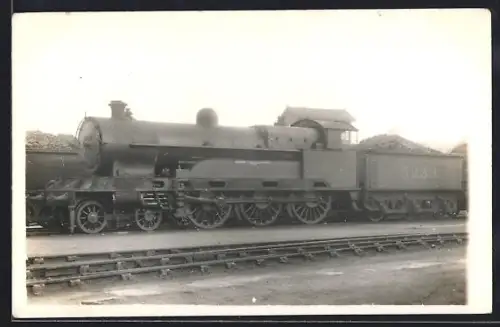 AK Britische Lokomotive Nr. 5939 Clio mit Kohlentender, englische Eisenbahn