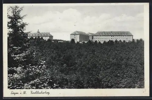 AK Siegen i. W., Ansicht Fischbacherberg