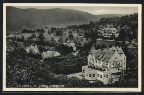 AK Bad Salzig a. Rh., Engeres Badegelände