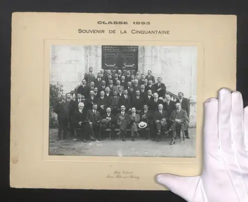 Fotografie Cabout, Annecy, Ansicht Annecy, Classe 1895, Souvenir de la Cinquantaine