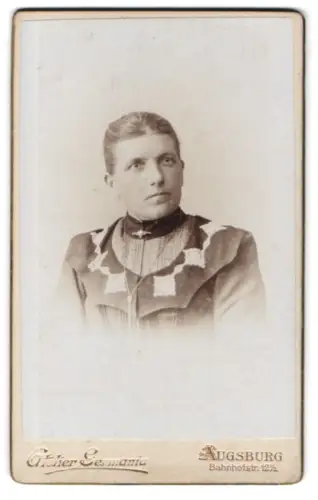 Fotografie Atelier Germania, Augsburg, Bahnhofstr. 12½, Porträt einer Dame