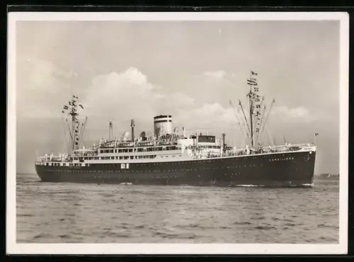 AK Doppelschrauben-Motorschiff Cordillera in Fahrt, Passagierschiff
