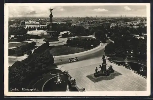 AK Berlin, Königsplatz, Siegessäule