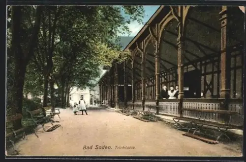 AK Bad Soden /Taunus, Trinkhalle