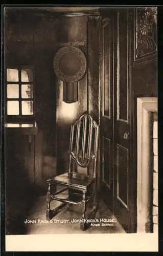 AK Edinburgh, John Knox`s House, John Knox`s Study