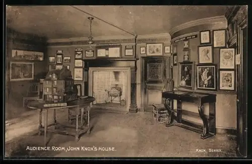 AK Edinburgh, John Knox`s House, Audience Room