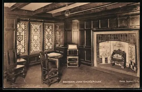 AK Edinburgh, John Knox`s House, Bedroom