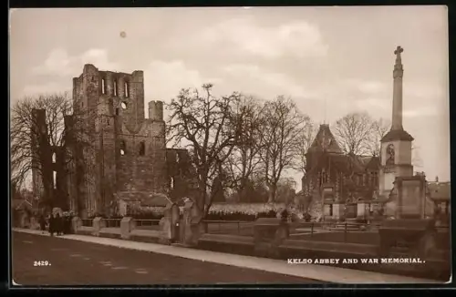 AK Kelso, Kelso Abbey and War Memorial